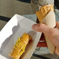 Black Tahini and a Burma Baklava at Cuppa Turca in Northcote