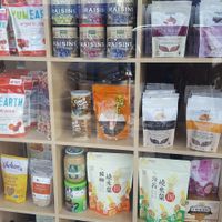 Snacks, dried fruit, nuts, candies at Heartland in San Francisco