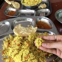 vegetable biriyani at Sri Krishna in Kochi