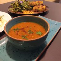Soup, was kinda salty at Schadzi Cafe in Linz