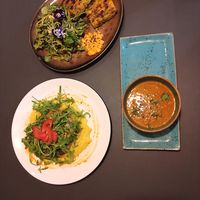 Meal at Schadzi Cafe in Linz