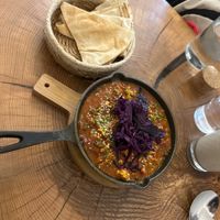 Vegane Shakshuka 13,90€  at Schadzi Cafe in Linz