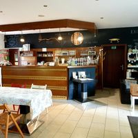 Bar & inside sitting area.  at Makovice in Stupava