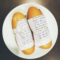 The vegetarian banh mi. at Hien Duc in Phu Quoc