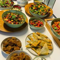 Amazing buffet, almost completely vegan friendly at B&B Kuca Bajlo in Zadar