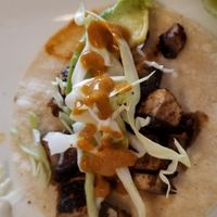 Vegan mushroom tacos at Joy Tree in El Paso