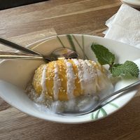 Mango sticky rice   at Bo Tree Kitchen in Belfast