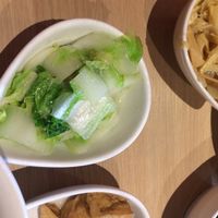 cabbage - a little too salty for me at MonGa Cafe in Bellevue