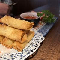 Spring rolls #Veganuary at Ramen Soul in Dusseldorf