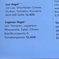 Bagels at Vrohstoff in Wurzburg