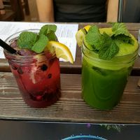 Hausgemachte Limonade at Vrohstoff in Wurzburg