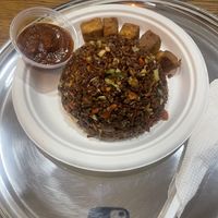 Hebrew rice  at Mahorgany - ANC Mall in Accra