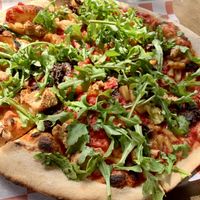 PEPPERPHONI pizza  at Harmony Brewing Co in Grand Rapids