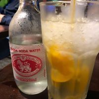 Salty mandarin orange soda water at Gingko House 銀杏館 in Kowloon