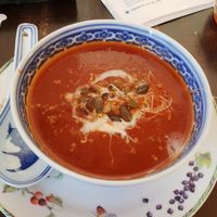 Tomatensoep met brood at Obst & Gemüse in Rotterdam