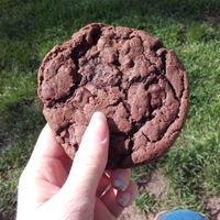 Double choc cookie at Be The Change - Bake a Difference in Worcester