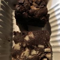 Peanut brownie and white chocolate brownie each with their own unique flavors. Perfect examples of how brownies should be. Soooo good! at Be The Change - Bake a Difference in Worcester