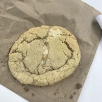 White chocolate chip cookie at Be The Change - Bake a Difference in Worcester