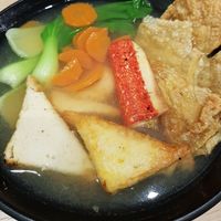 delicious rice noodle soup (ho-fun), non-greasy, thumbs up  at Kimosasa - Mines Shopping Mall in Seri Kembangan