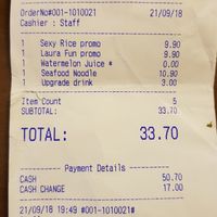 reasonable price no service fee at Kimosasa - Mines Shopping Mall in Seri Kembangan