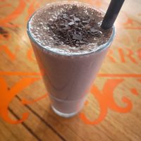 Vegan Dark Choco Loco Shake at San Churro in Northbridge