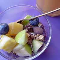 Chia pudding vegan at Ziga in Verona