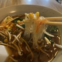   Mung bean noodles- Forgot to photo shoot before eating 😅 oops.   at Japhy's Soup and Noodles in Arcata