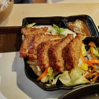 Cha siu at Loving Hut - Amoy Plaza in Kowloon