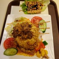 Indonesian rice at Loving Hut - Amoy Plaza in Kowloon