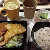 One of their yummy meals! at Loving Hut - Amoy Plaza in Kowloon