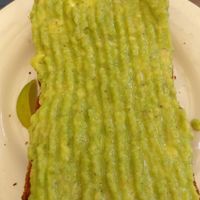Smashed avo at Hefalump Cafe in Mondulkiri
