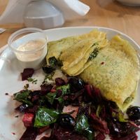 Plate of the day! at Bezmleczny in Krakow