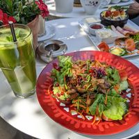 avocado toast at Roseli Cafe Bar in Frankfurt