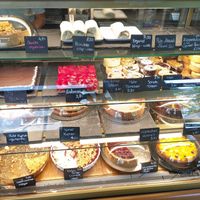 cakes, half of them vegan at Roseli Cafe Bar in Frankfurt