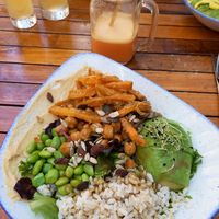 Vegan bowl at Maiatza in San Sebastian
