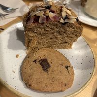 Vegan cake and cookies   at Maiatza in San Sebastian