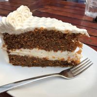 Carrot cake at Maiatza in San Sebastian