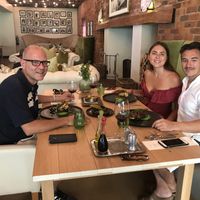 Lunch with Eric at Generous Earth Vegan Tours in Camps Bay