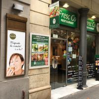 Outside at Fresc Co - Gran de Gracia in Barcelona