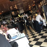 Interior of very popular Italian eatery at Livio in Neuilly-sur-seine