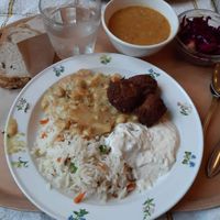 Lunch at Govinda's at Govinda's in Lund