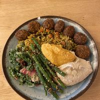 Vegan buffé 🌱  at RizRaz - Kannikestraede in Copenhagen