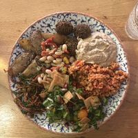 all vegan   at RizRaz - Kannikestraede in Copenhagen