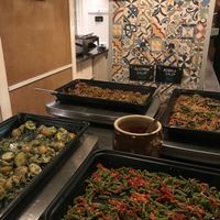 Just a small part of the buffe at RizRaz - Kannikestraede in Copenhagen