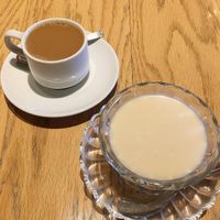 Vegan dessert and small caffe late included in buffet at Nataraj - Harajuku Omotesando in Tokyo