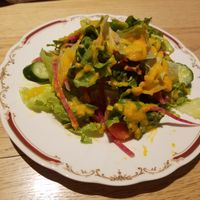 set salad  at Nataraj - Harajuku Omotesando in Tokyo