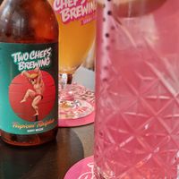 Drinks at Vegan Junk Food Bar - Eastside in Amsterdam