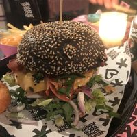 Royal Smash Burger  at Vegan Junk Food Bar - Eastside in Amsterdam