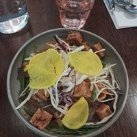 Tofu noodles at Pobrecito in Helsinki
