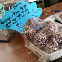 dry fruit nut quinoa and rum balls at Grønsagen in Copenhagen